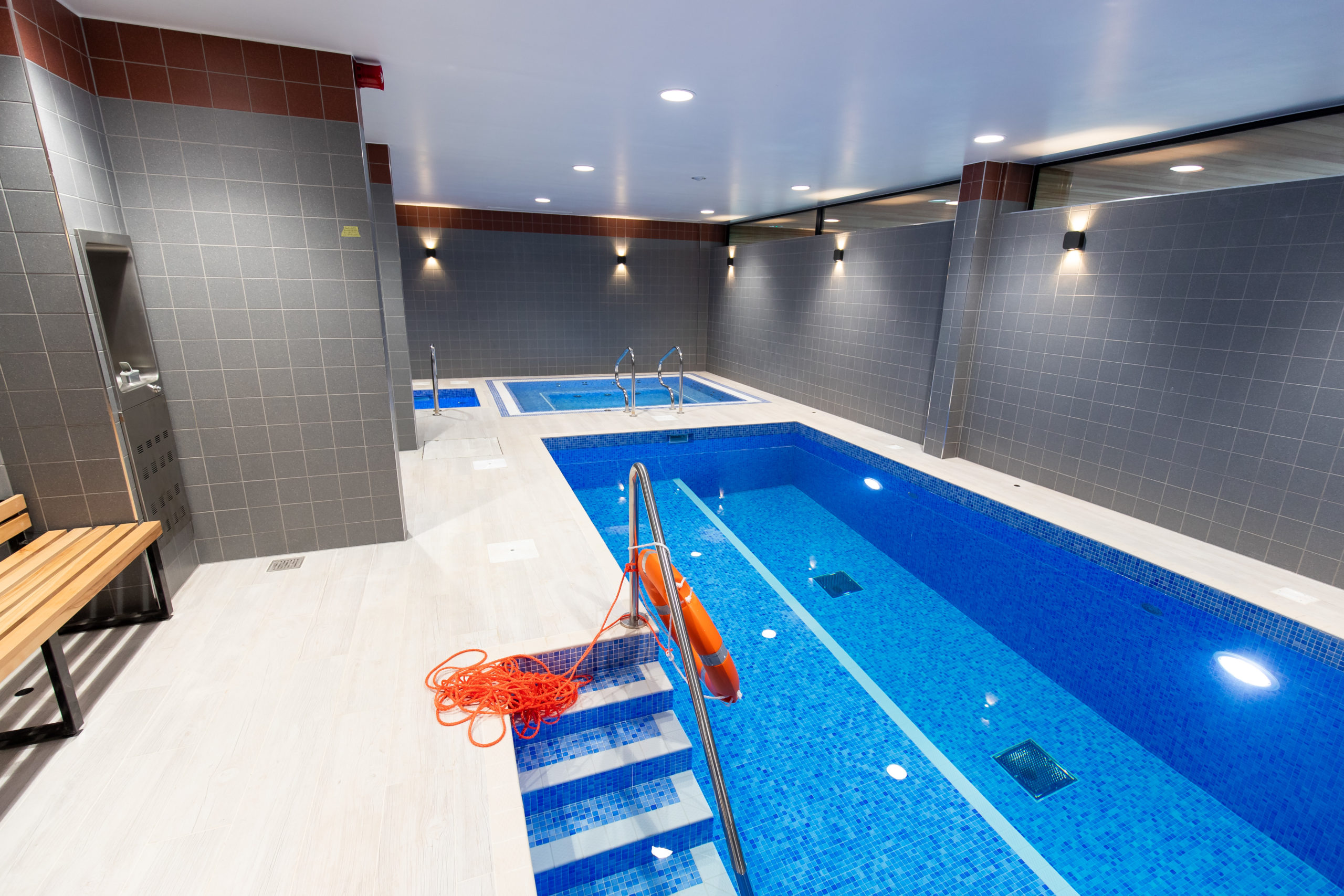Hydrotherapy Suite at The Robins High Performance Centre (ahead of it’s official 1st day welcoming Bristol City players and staff) - Rogan/JMP - 28/03/2021 - Robins High Performance Centre - Bristol, England.